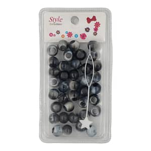 Style Collections Hair Beads BD009 Black