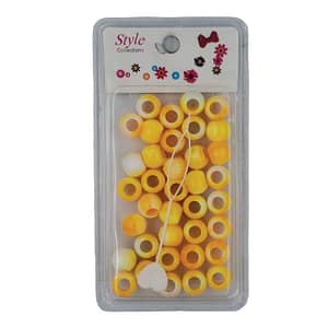 Style Collections Hair Beads BD009 Yellow