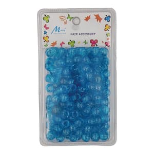 Murry Hair Accessory Glittery Beads Aqua