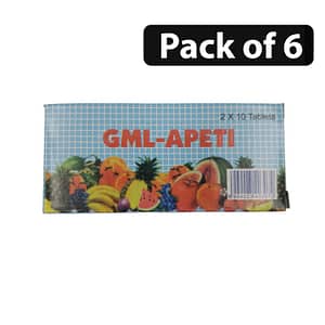 (Pack of 6)GML-Apeti (2 x 10 Tablets)