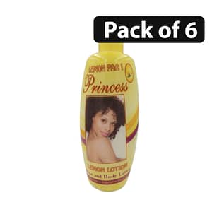 (Pack of 6) Lemon Paa Princess Lemon Lotion 400ml