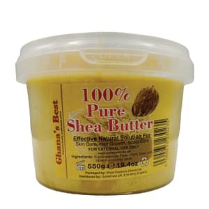 Ghana’s Best 100% Pure Shea Butter 19.4oz (Yellow)