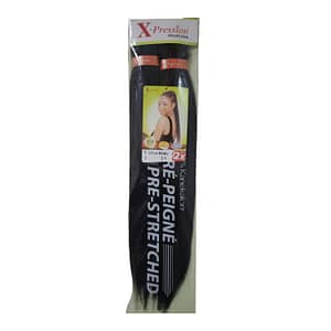 Xpression Ultra Braid 2X Pre Stretched 1B