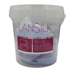 Lansilk Professional Blue Bleach Powder 500g