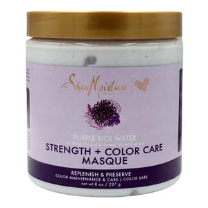 Shea Moisture Purple Rice Water Strength & Color Care Masque 8oz227g