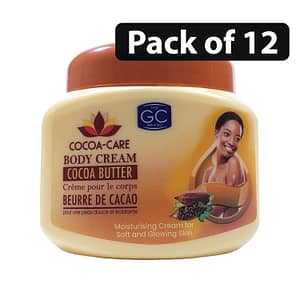 (Pack of 12) Cocoa-Care Cocoa Butter Body Cream 280ml