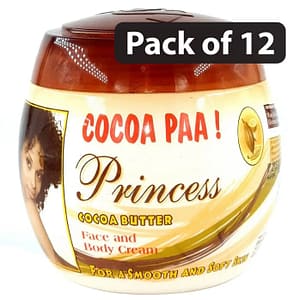 (Pack of 12) Cocoa Paa Princess Cocoa Butter Cream 460g