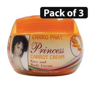 (Pack of 3) Carro Paa Princess Carrot Cream 260g