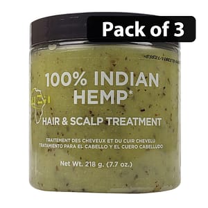 (Pack of 3) Kuza Indian Hemp Hair & Scalp Treatment 7.7oz