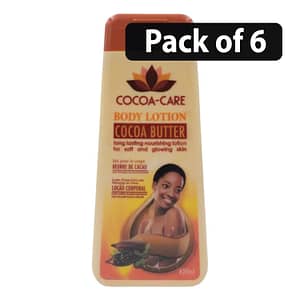 (Pack of 6) Cocoa-Care Cocoa Butter Body Lotion 420ml