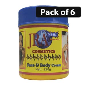 (Pack of 6) JRA Organic Body Cream 220g