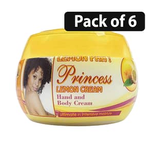 (Pack of 6) Lemon Cream Lemon Paa Princess 260g