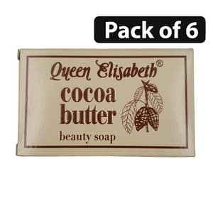 (Pack of 6) Queen Elisabeth Cocoa Butter Beauty Soap 200g