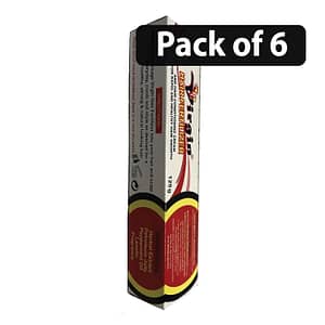 (Pack of 6) Virgin Hair Fertilizer Creme Anti Dandruff Tube 125g