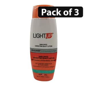 (Pack of 3) Light Up Dark Spots Correcting Beauty Lotion 400ml/13.5fl.oz