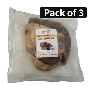 (Pack of 3) African Black Soap 2kg