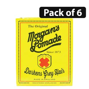 (Pack of 6) Morgan’s Pomade Darkens Grey Hair 200ml