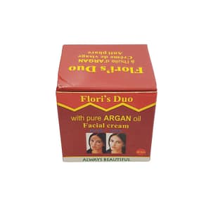 Flori’s Duo Facial Cream With Pure Argan Oil 40g