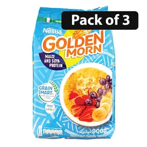 Nestle Golden Morn Maize And Soya Protein 900g-Pack of 3
