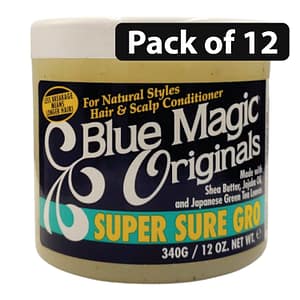 (Pack of 12) Blue Magic Super Sure Gro Hair & Scalp Conditioner 12oz