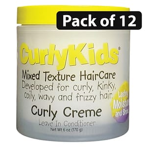 (Pack of 12) Curly Kids Curly Creme Leave-In Conditioner 6oz