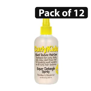 (Pack of 12) CurlyKids Super Detangle Spray 6oz
