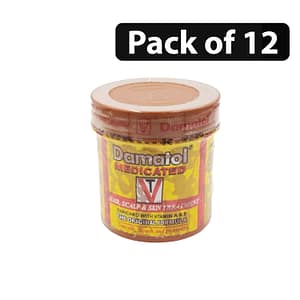 (Pack of 12) Damatol Medicated Hair, Scalp And Skin Treatment