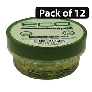 (Pack of 12) Eco Professional Styling Gel 3fl.oz Olive Oil