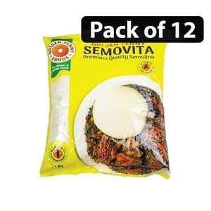 (Pack of 12) Golden Penny Semovita