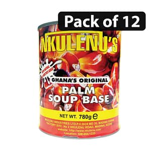 (Pack of 12) Nkulenu’s Palm Soup Base 780g
