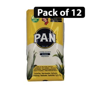(Pack of 12) Pan Harina De Maiz 1kg