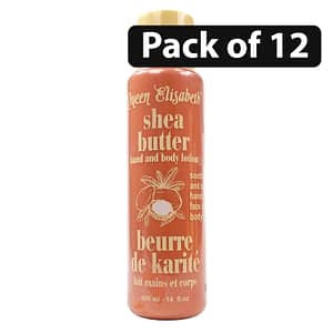 (Pack of 12) Queen Elisabeth Shea Butter Hand & Body Lotion 14oz