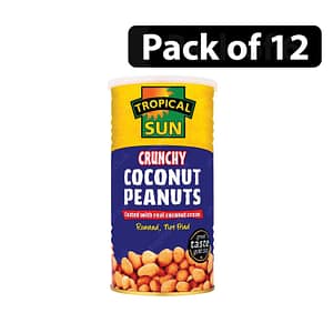 (Pack of 12) Tropical Sun Crunchy Coconut Peanut