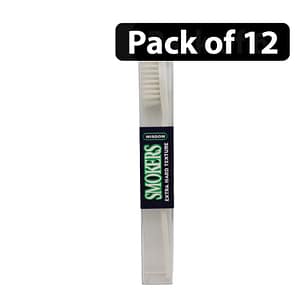 (Pack of 12) Wisdom Extra Hold Texture Toothbrush for Smokers