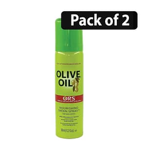 (Pack of 2) ORS Olive Oil Nourishing Sheen Spray 50ml