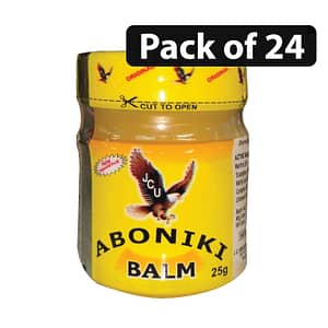 (Pack of 24) Aboniki Balm 25G