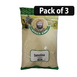 (Pack of 3) Africa King Semolina Coarse 4kg