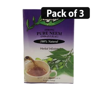 (Pack of 3) Dalgety Strong Herbal Infusion (18 Herbal Teabags) Pure Neem