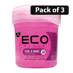 (Pack of 3) ECO Curl & Wave Styling Gel 8oz