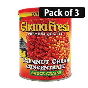 (Pack of 3) Ghana Fresh Palmnut Cream 12.2oz