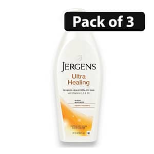 (Pack of 3) Jergens Ultra Healing Extra Dry Skin Moisturizer 21oz