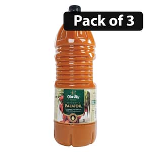 (Pack of 3) Olu Olu Authentic Palm Oil 2L