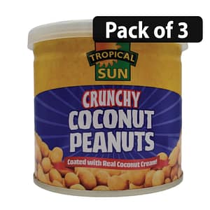 (Pack of 3) Tropical Sun Crunchy Coconut Peanut