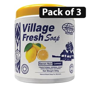 (Pack of 3) Village Fresh Soap Lemon 500g