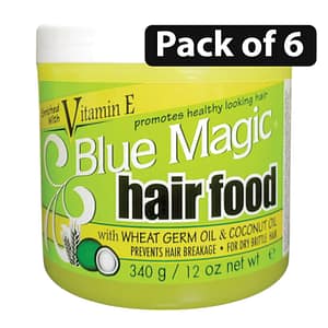 (Pack of 6) Blue Magic Hair Food Enriched with Vitamin E