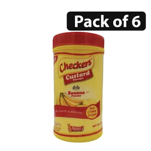(Pack of 6) Checkers Custard Powder 400g