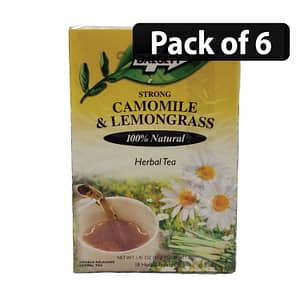 (Pack of 6) Dalgety Strong Herbal Tea (18 Herbal Teabags) Camomile