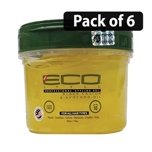 (Pack of 6) Eco Professional Styling Gel 12fl.oz/355ml