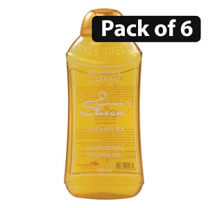 (Pack of 6) Ever Sheen Cocoa Butter Moisturizing Shower Gel 500ml