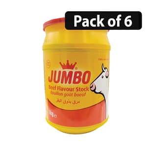 (Pack of 6) Jumbo Flavour Stock 1kg Beef
